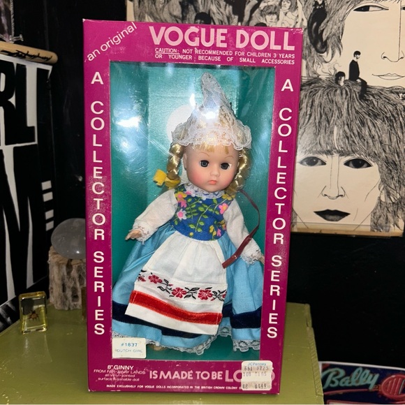 Vintage Vogue Doll 8” Ginny from far away lands: Dutch Girl - Picture 5 of 5